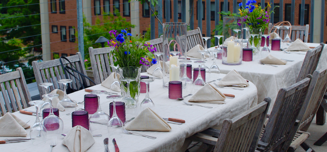 Private event table at Betty